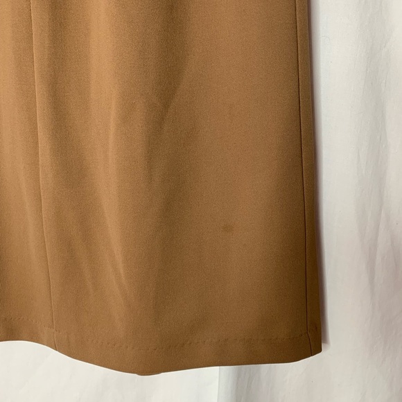 vintage 70’s So-En Jostawear midi skirt, small front slit, back zipper - Picture 6 of 10